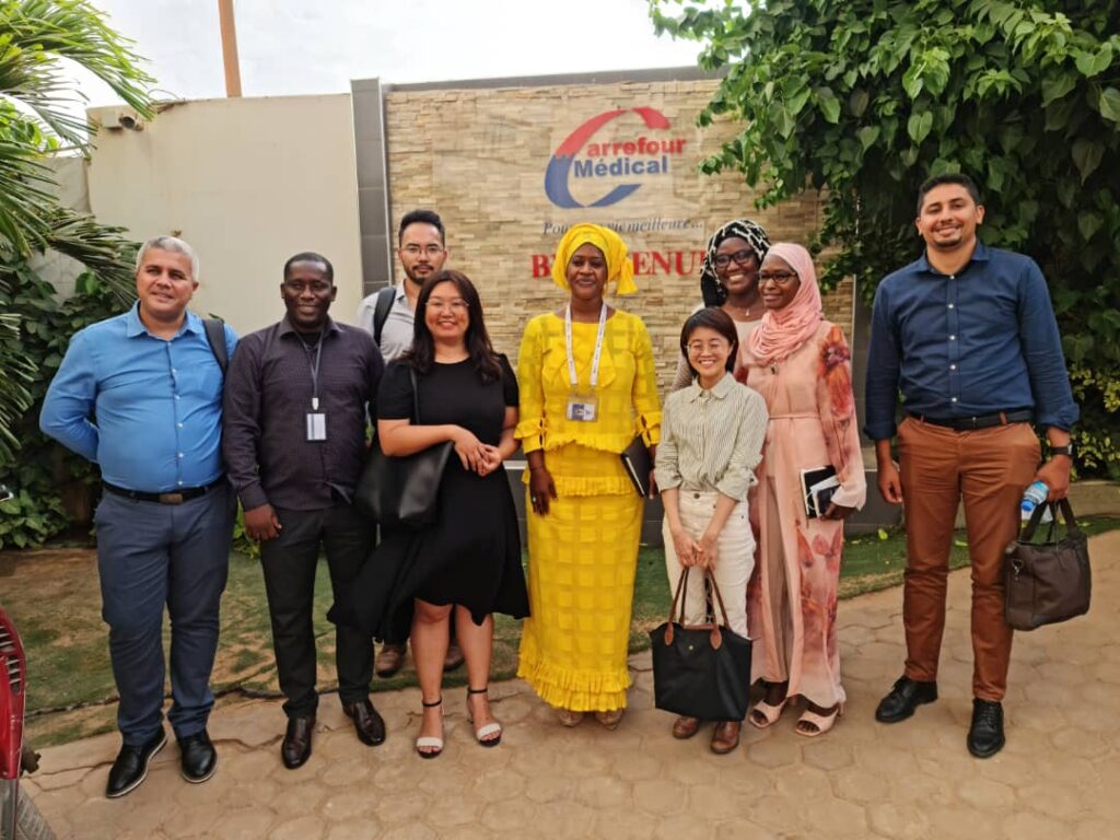 Visite de la Direction Afrique de Mindray au Siège de Carrefour Médical